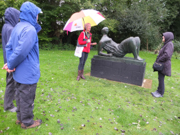 Draped Reclining Figure